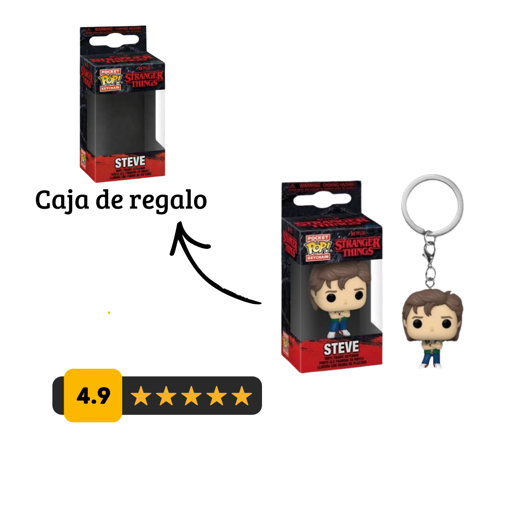 Stranger Keys – Llavero Coleccionable Retro
